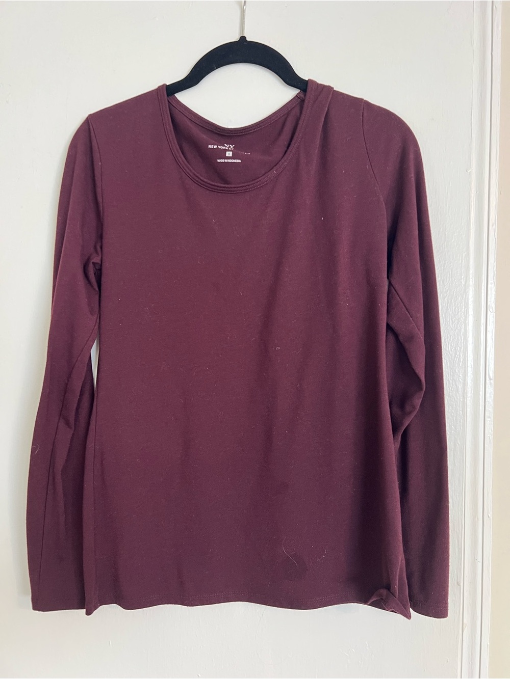 Purple Long Sleeve Shirt
